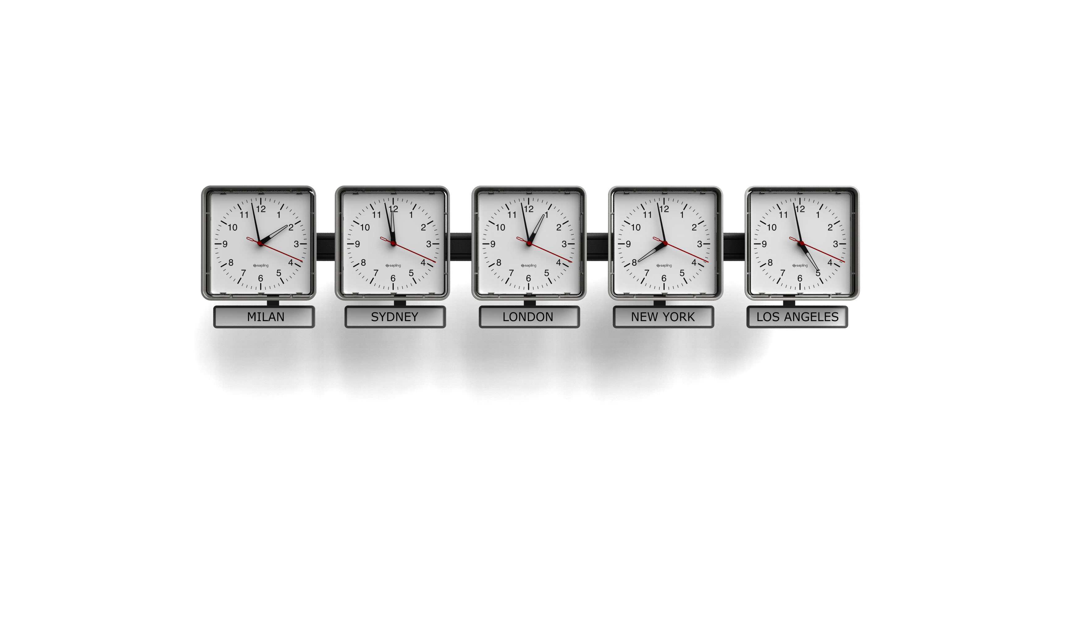 Digital Clocks  Digital Synchronized Clock Systems by Sapling Clocks -  Sapling Clocks