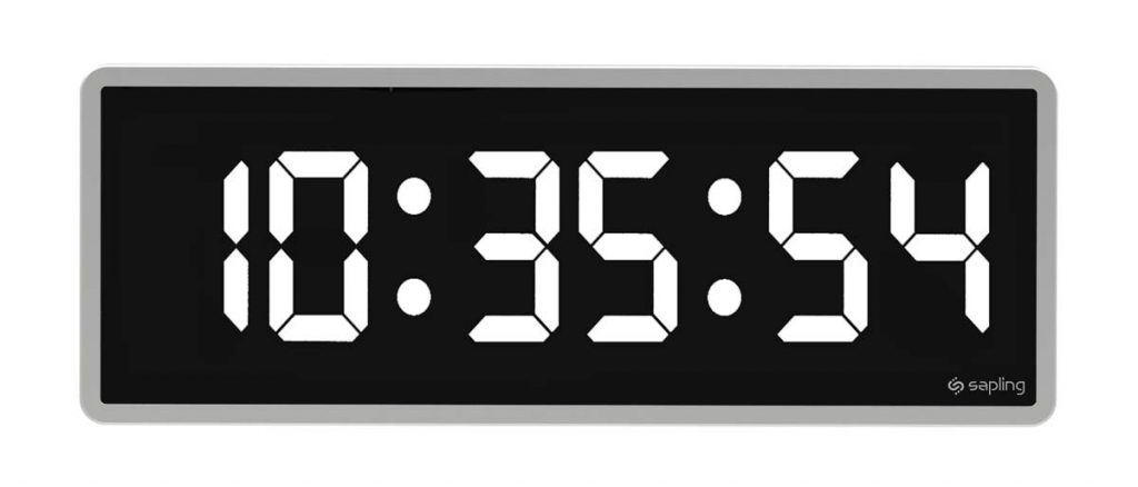 Digital Clocks Digital Synchronized Clock Systems By Sapling Clocks Sapling Clocks
