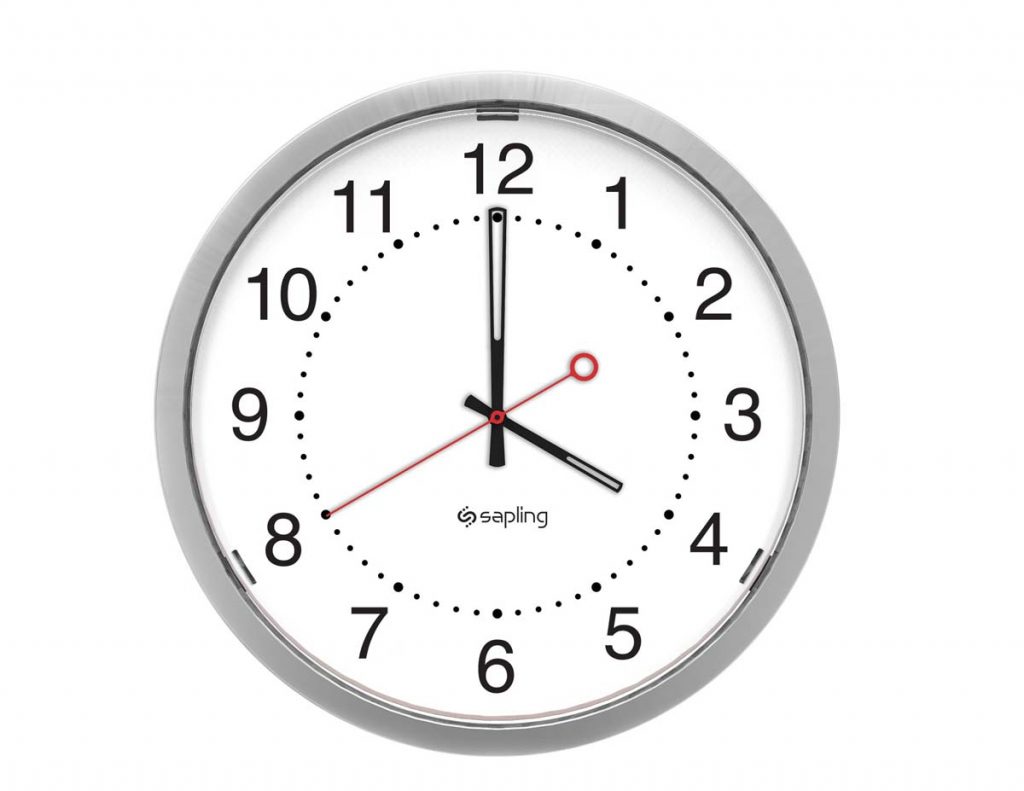 Details about   Bogen Sapling Smart Sam Series Wall Clock USA 