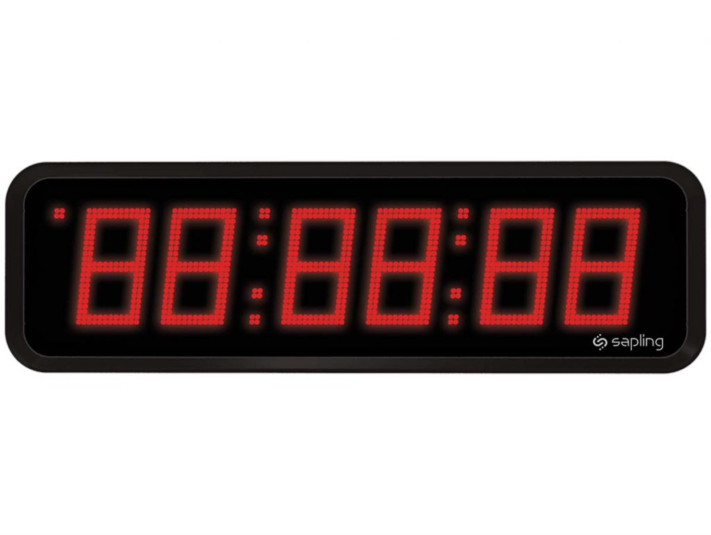 SBT Series Digital TalkBack Clock - Sapling Clocks