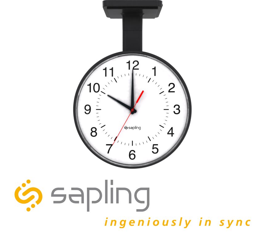 Digital Clocks  Digital Synchronized Clock Systems by Sapling Clocks -  Sapling Clocks